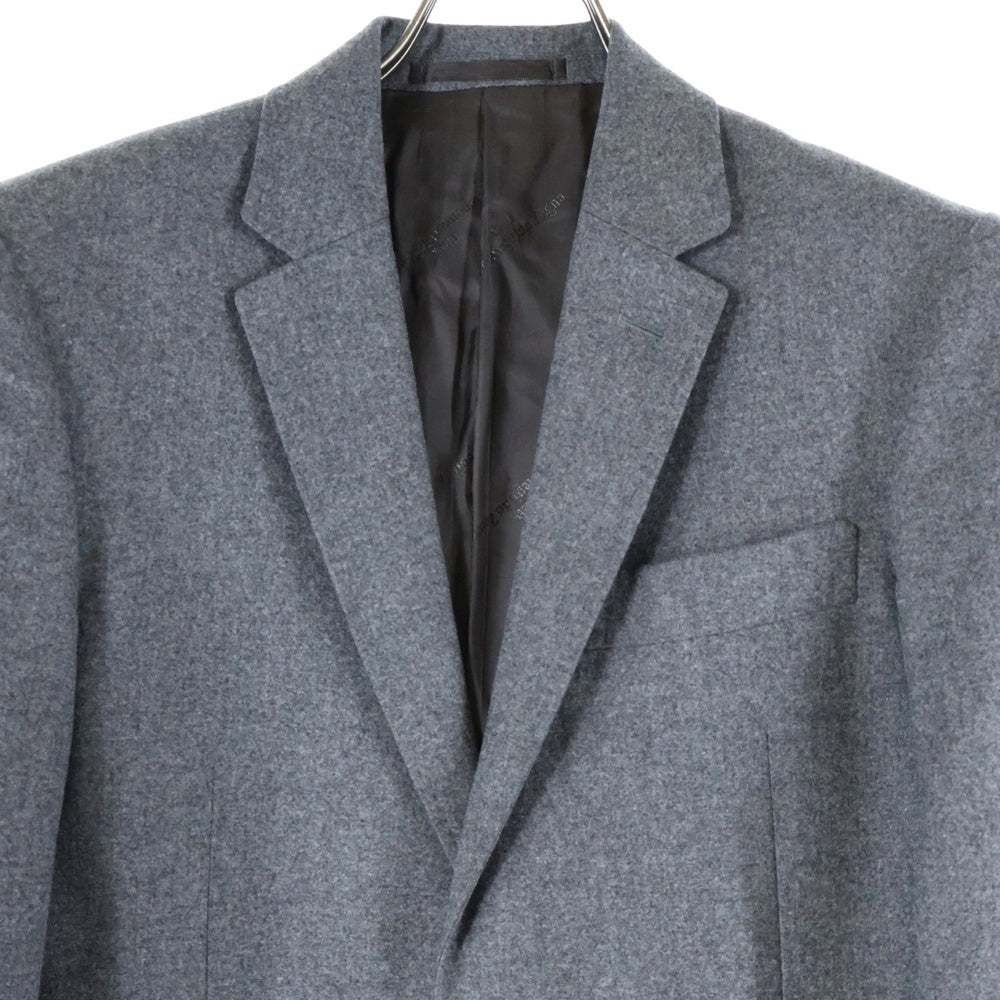 Ermenegildo Zegna(エルメネジルドゼニア) 14milmil 2ボタン カシミヤ混 テーラードジャケット グレー
