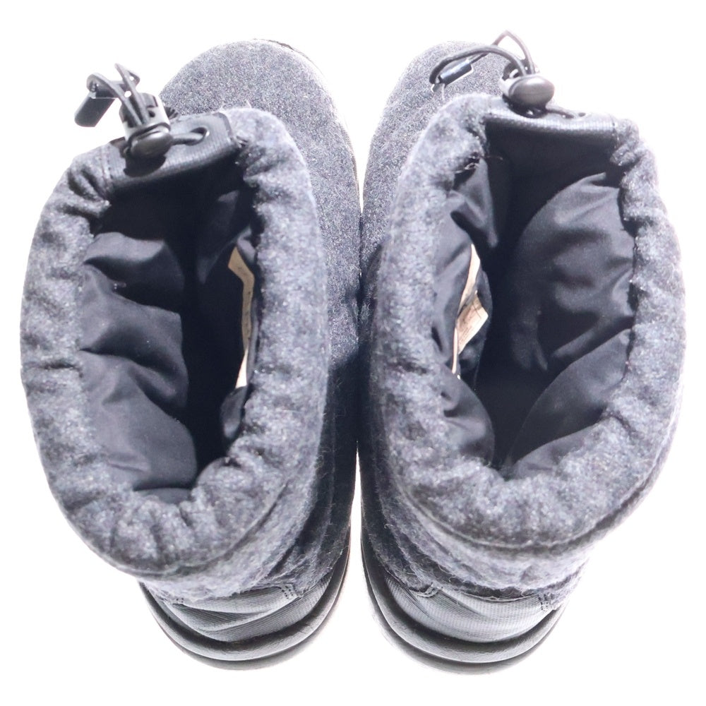 THE NORTH FACE(ザノースフェイス) Nuptse Bootie Wool ヌプシ ウール スノーブーツ グレー US9/27.0cm NF51485