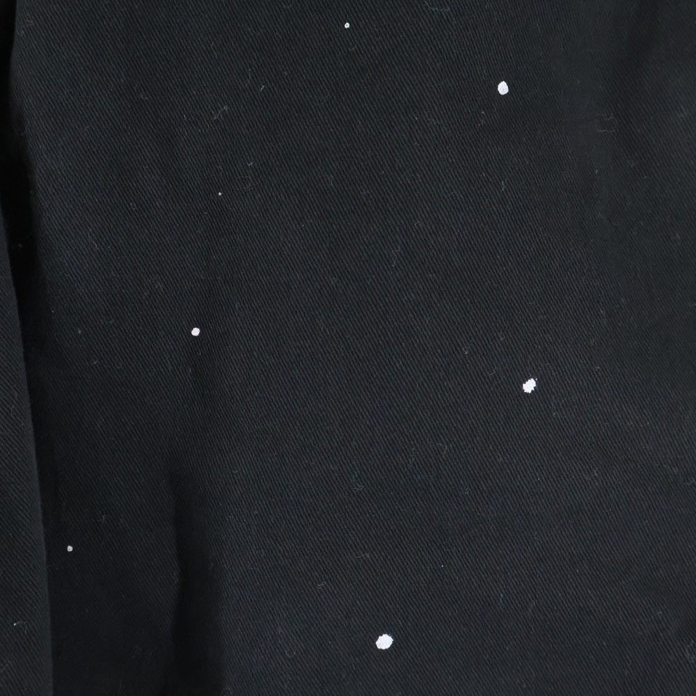 DSQUARED2(ディースクエアード) 17SS ダメージ加工 ボタンフライ スキニーデニムパンツ インディゴブラック S71LB0123