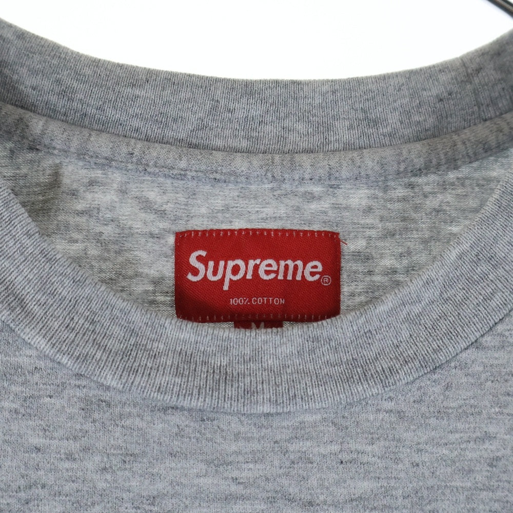 SUPREME(シュプリーム) Small Box Logo スモールボックスロゴ 半袖Tシャツ カットソー グレー