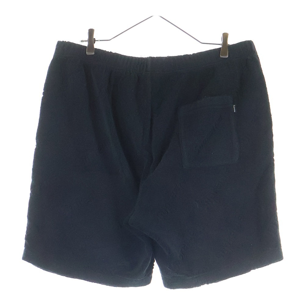 SUPREME(シュプリーム) 19SS Terry Jacquard Logo Short テリージャガードロゴショーツ ハーフパンツ ブラック