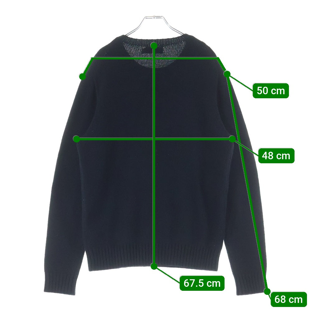 POLO RALPH LAUREN(ポロラルフローレン) Polo Bear ポロベア刺繍 プルオーバーニット ブラック 710680461001