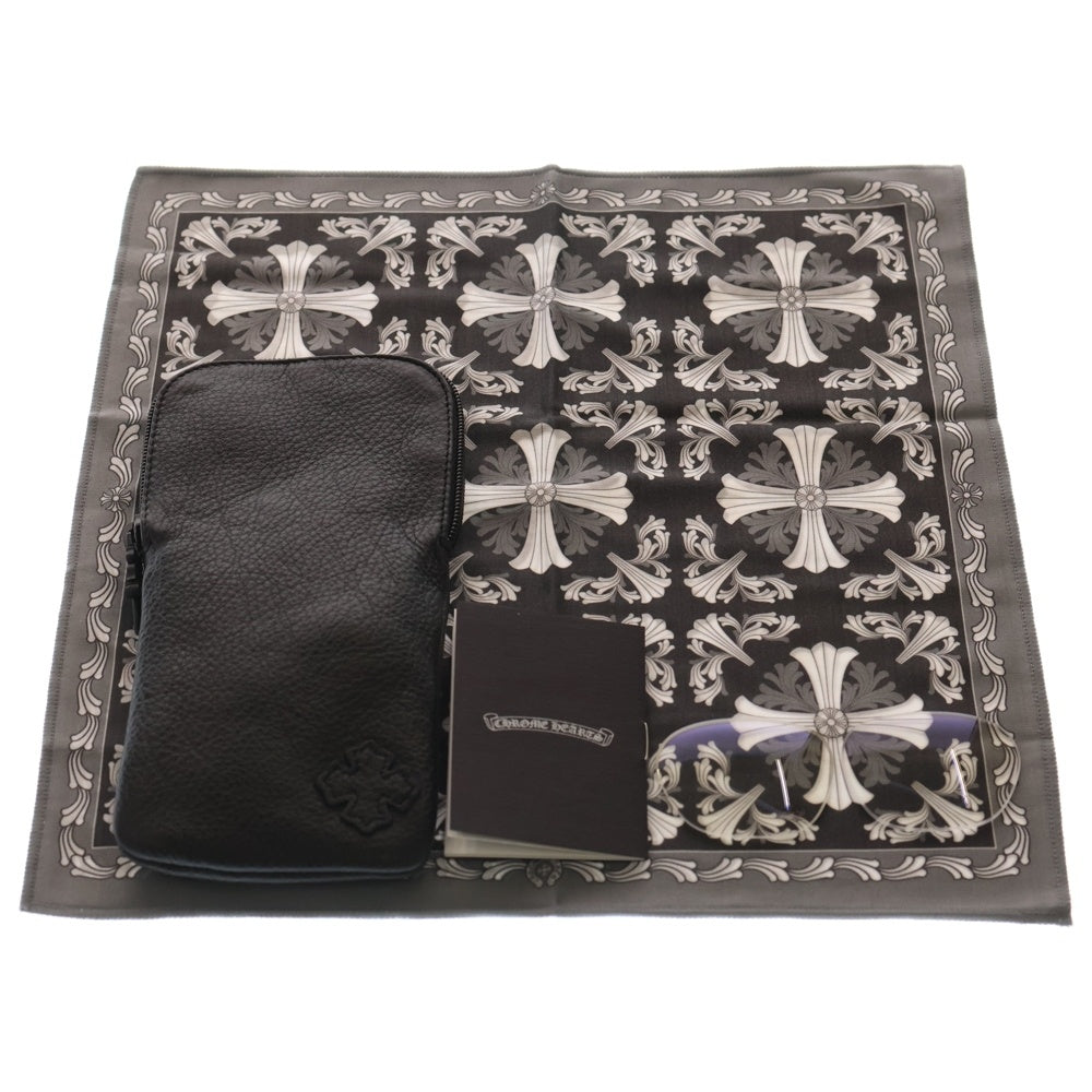 CHROME HEARTS(クロムハーツ) DUCK BUTTER ダガーウェリントン サングラス アイウェア ブラック