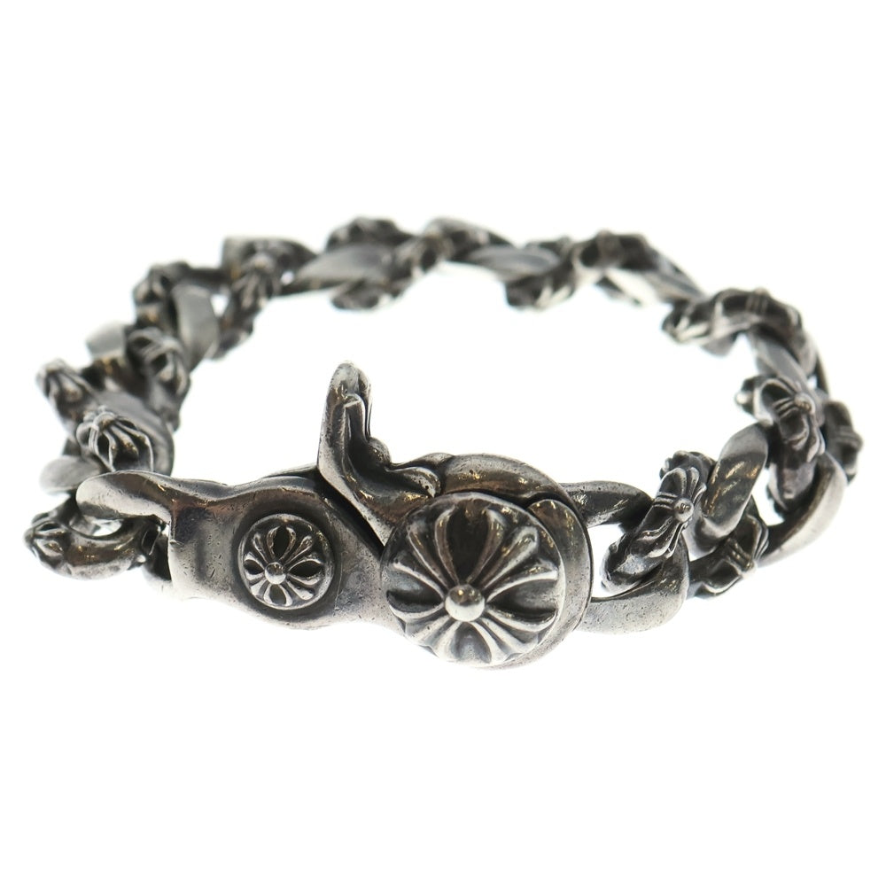 CHROME HEARTS(クロムハーツ) FNCY CHN LNK ファンシーリンククリップブレスレット 15リンク シルバー BCA145