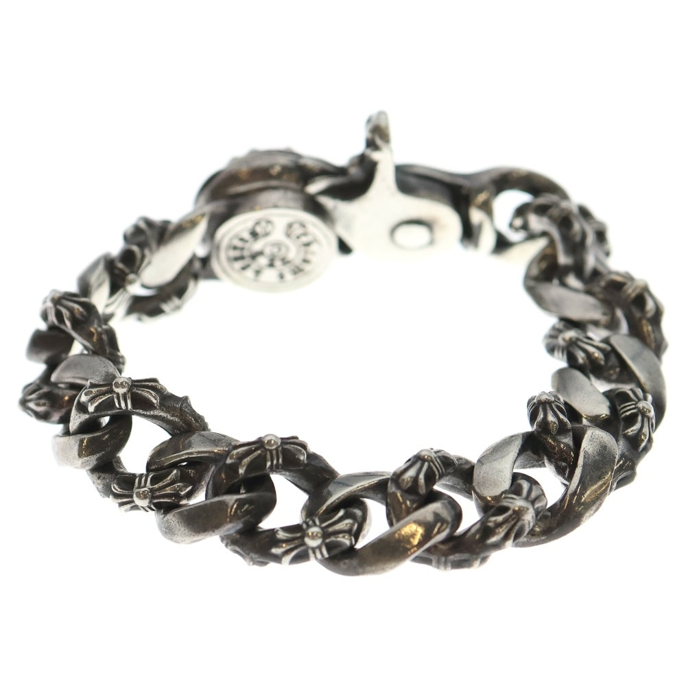 CHROME HEARTS(クロムハーツ) FNCY CHN LNK ファンシーリンククリップブレスレット 15リンク シルバー BCA145