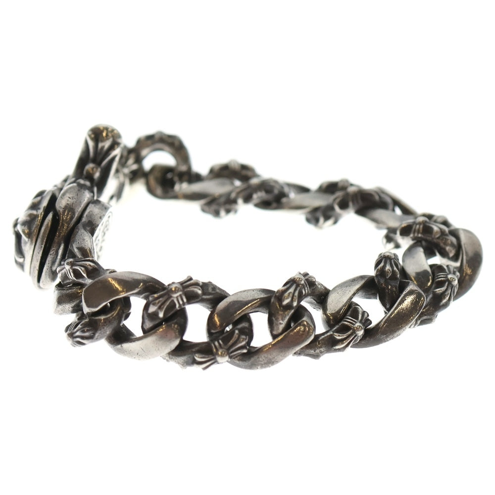 CHROME HEARTS(クロムハーツ) FNCY CHN LNK ファンシーリンククリップブレスレット 15リンク シルバー BCA145