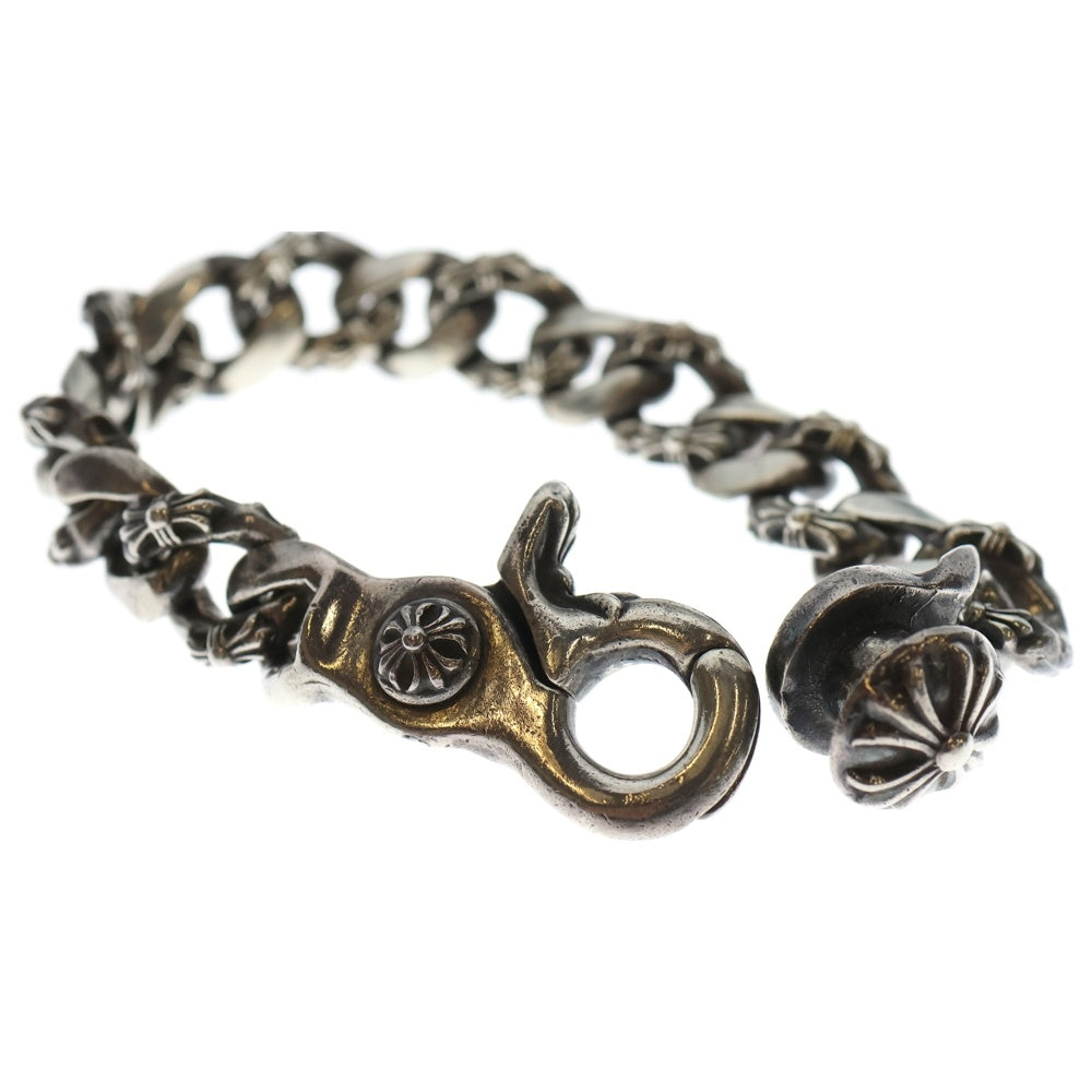 CHROME HEARTS(クロムハーツ) FNCY CHN LNK ファンシーリンククリップブレスレット 15リンク シルバー BCA145