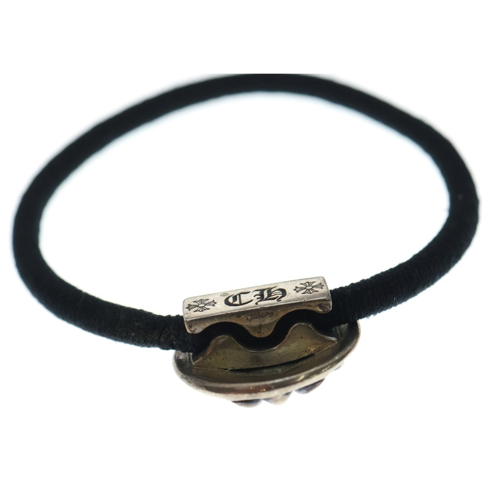 CHROME HEARTS(クロムハーツ) HAIRBAND クロスボール ヘアバンド ヘアゴムコンチョ シルバー BCA151