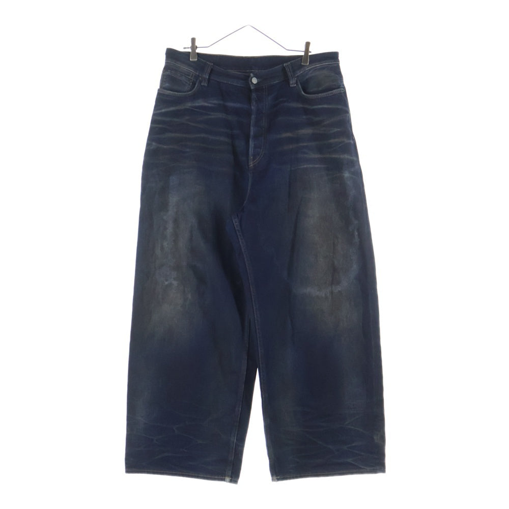 Acne Studios(アクネ ストゥディオズ) FN Darkside Leather ダークサイド レザー ボタンフライ デニムパンツ インディゴ B000370