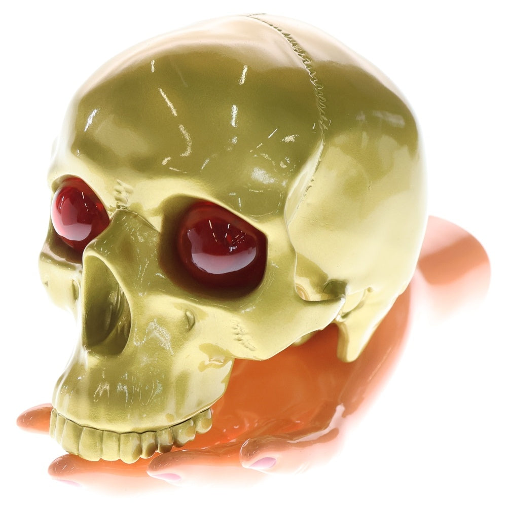 UNDERCOVER(アンダーカバー) × MEDICOM TOY PERKS AND MINI メディコムトイ スカルランプ 照明 ゴールド/オレンジ