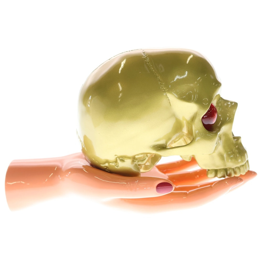 UNDERCOVER(アンダーカバー) × MEDICOM TOY PERKS AND MINI メディコムトイ スカルランプ 照明 ゴールド/オレンジ