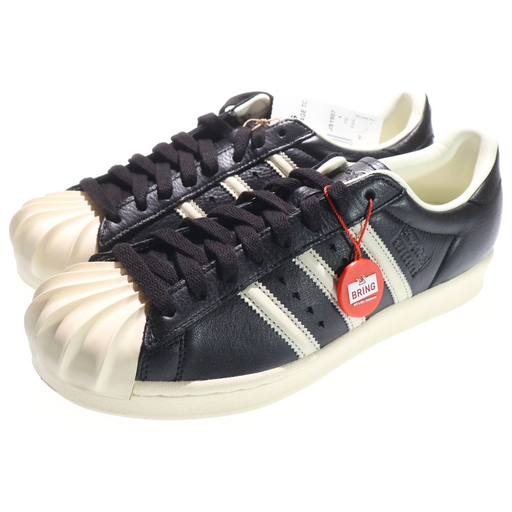 adidas(アディダス) ×THUG CLUB Superstar Vintage サグクラブ スーパースター ヴィンテージ ローカットスニーカー ブラック US8.5/26.5cm JS1907