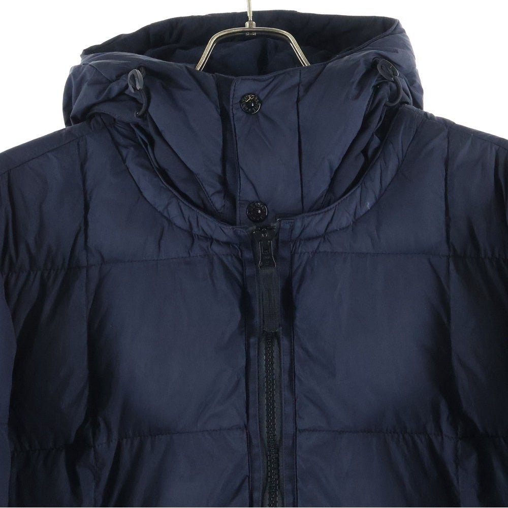 STONE ISLAND(ストーンアイランド) 19AW Garment Dye Down Jacket 711540223 ガーメントダイ ロゴワッペン ダウンジャケット ブラック