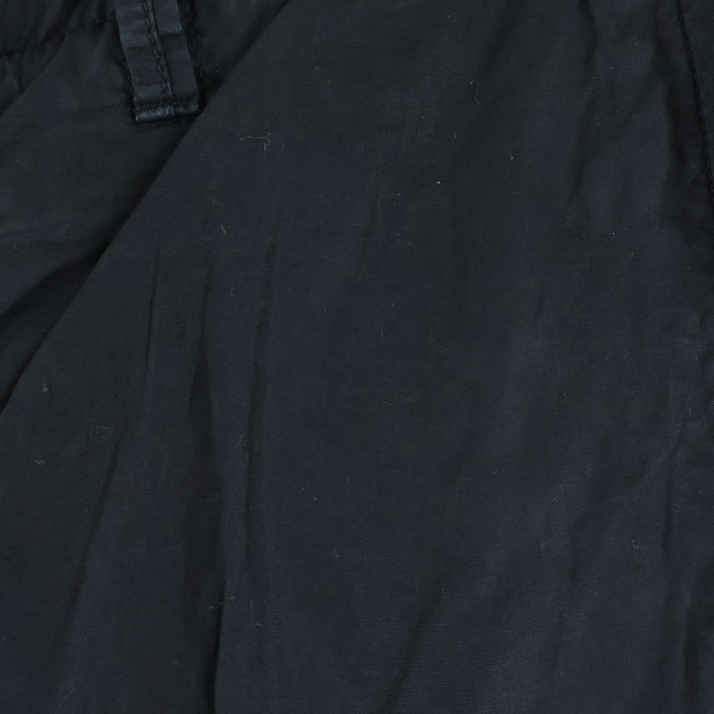 STONE ISLAND(ストーンアイランド) ロゴワッペン付き カーゴハーフパンツ ショーツ ブラック 7415L0803