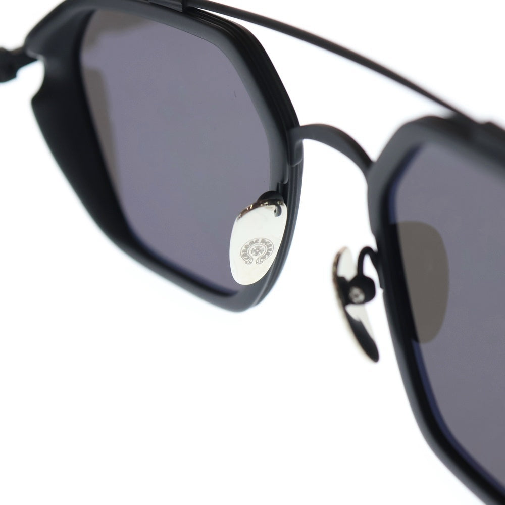 CHROME HEARTS(クロムハーツ) HOTAITION ダガーテンプルダブルブリッジサングラス メガネ ブラック