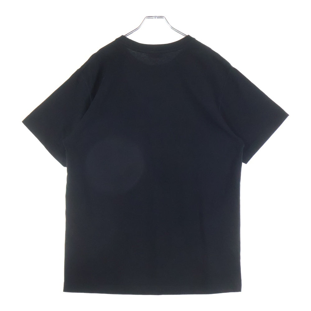DIOR(ディオール) フロントCDロゴ刺繍 コットン半袖Tシャツ カットソー 943J605A0554 ブラック