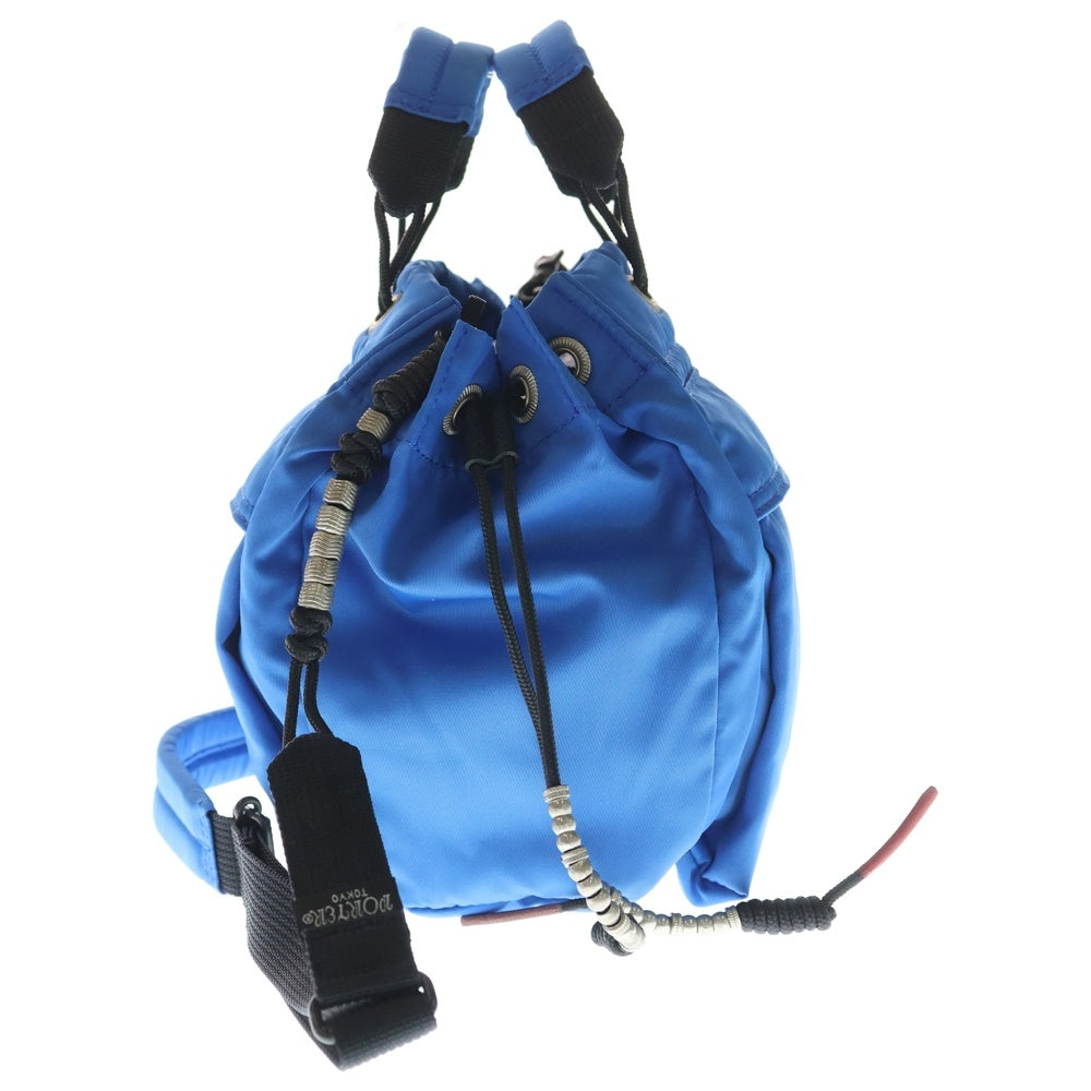 PORTER(ポーター) × TOGA STRING BAG トーガ ストリングバッグ ブルー レディース