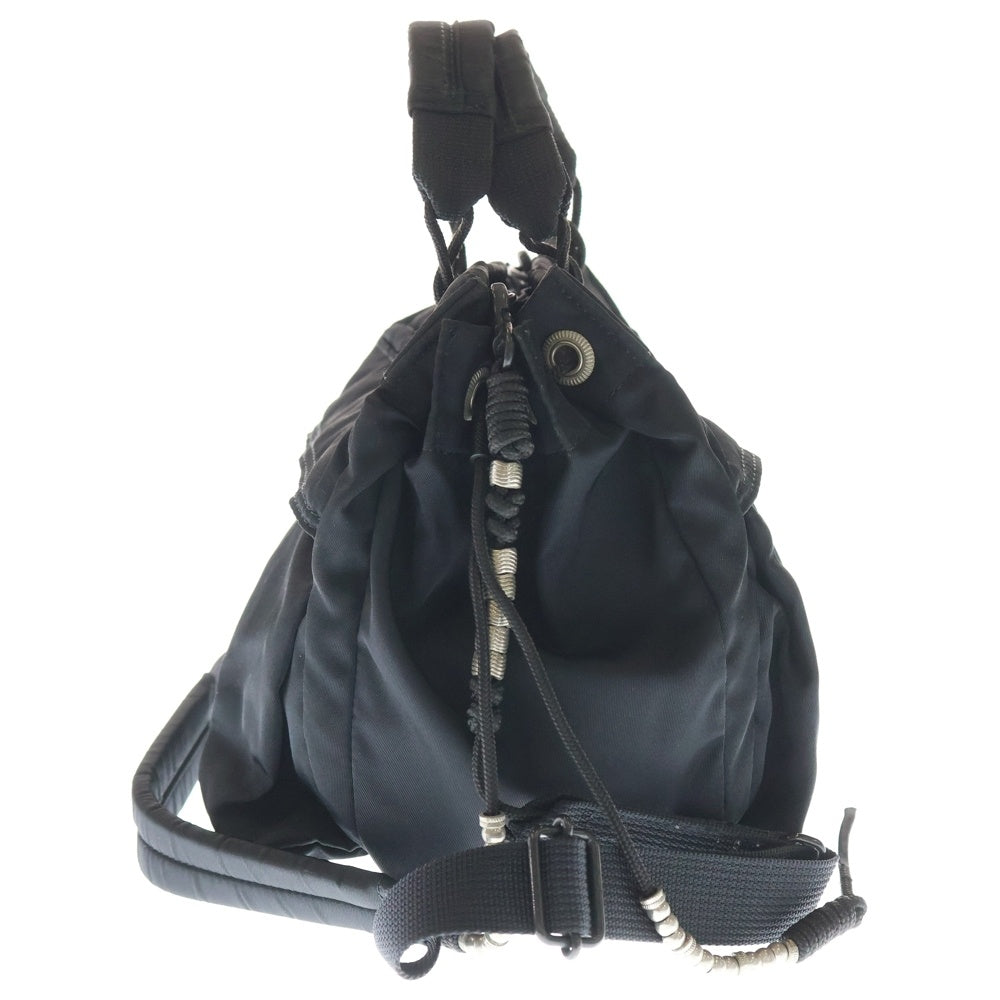 PORTER(ポーター) × TOGA STRING BAG トーガ ストリングバッグ ブラック レディース
