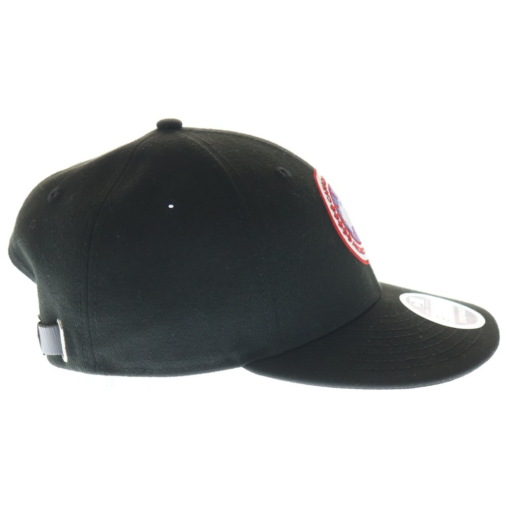 CANADA GOOSE(カナダグース) CLASSIC DISK CAP 5419M クラシックディスク フロントロゴ ベースボールキャップ 帽子 ブラック