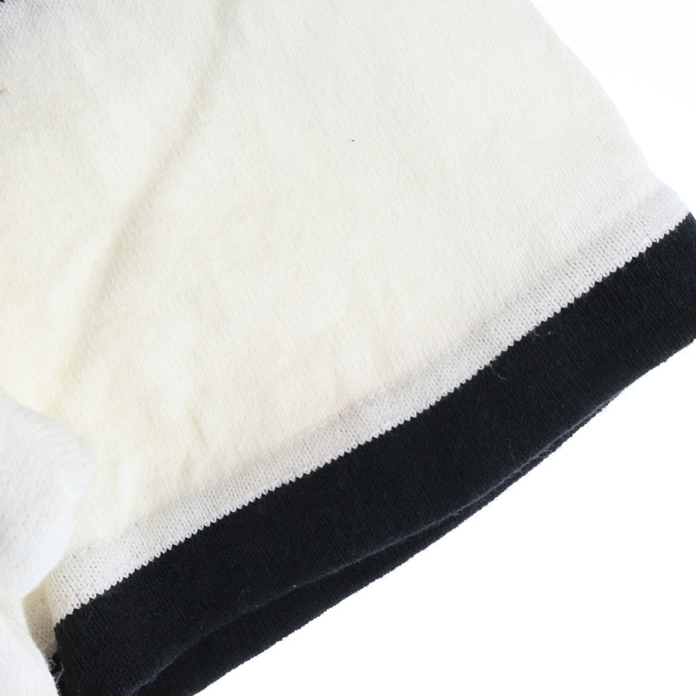 NEIGHBORHOOD(ネイバーフッド) ボーダー 半袖Tシャツ カットソー ホワイト/ブラック 161KNNH-CSM02