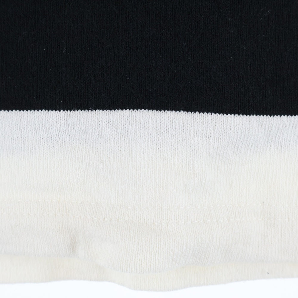 NEIGHBORHOOD(ネイバーフッド) ボーダー 半袖Tシャツ カットソー ホワイト/ブラック 161KNNH-CSM02