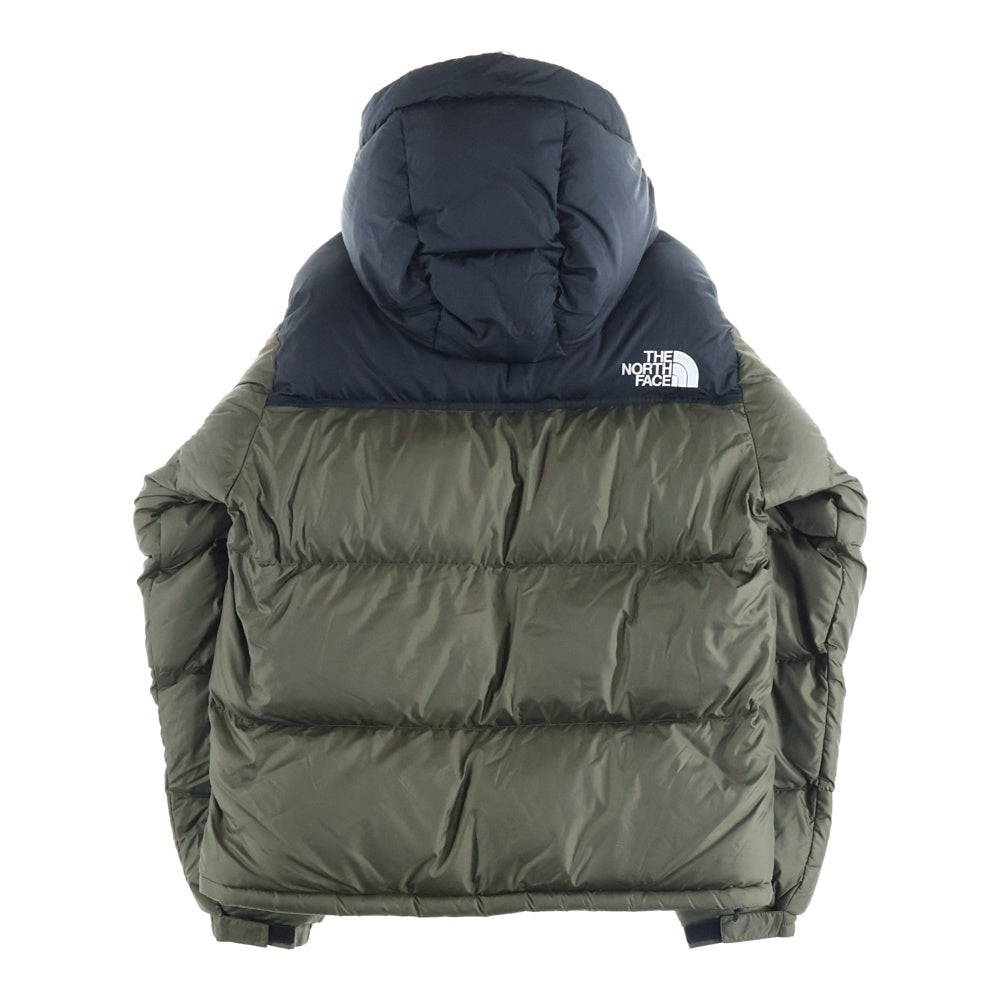 THE NORTH FACE(ザノースフェイス) NUPTSE HOODIE ヌプシ フーディー ジップアップ ダウンジャケット カーキ/ブラック ND92331