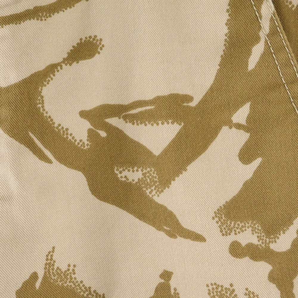 GRIFFIN(グリフィン) ダメージ加工 カモフラ柄 ボタンフライ ハーフパンツ ショーツ