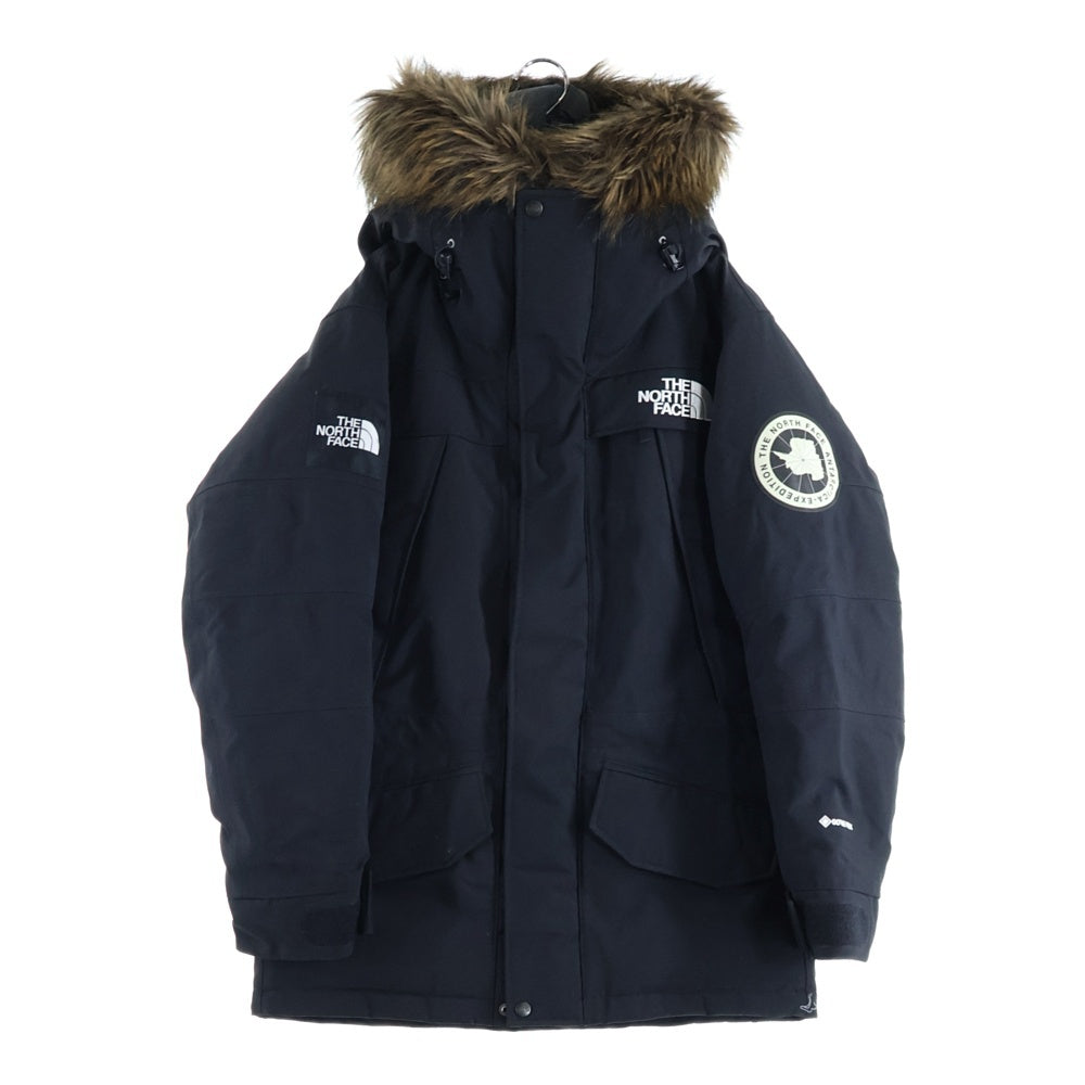 THE NORTH FACE(ザノースフェイス) ANTARCTICA PARKA GORE-TEX アンタークティカ パーカー ゴアテックス ロゴ刺繍 ファー付き フーデッドダウンジャケット アウター ブラック ND91807