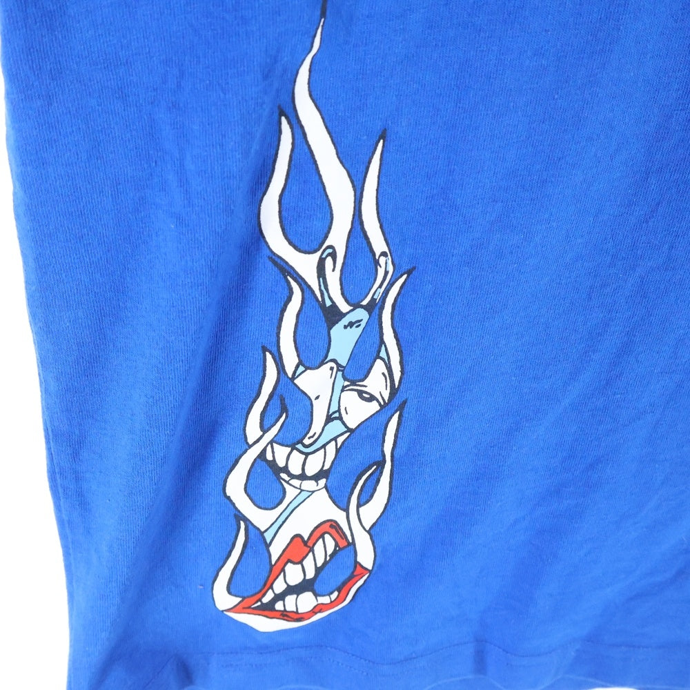 CHROME HEARTS(クロムハーツ) ×MATTY BOY PPO SPACE TEE マッティーボーイ スペース クルーネック 半袖Tシャツ カットソー ブルー