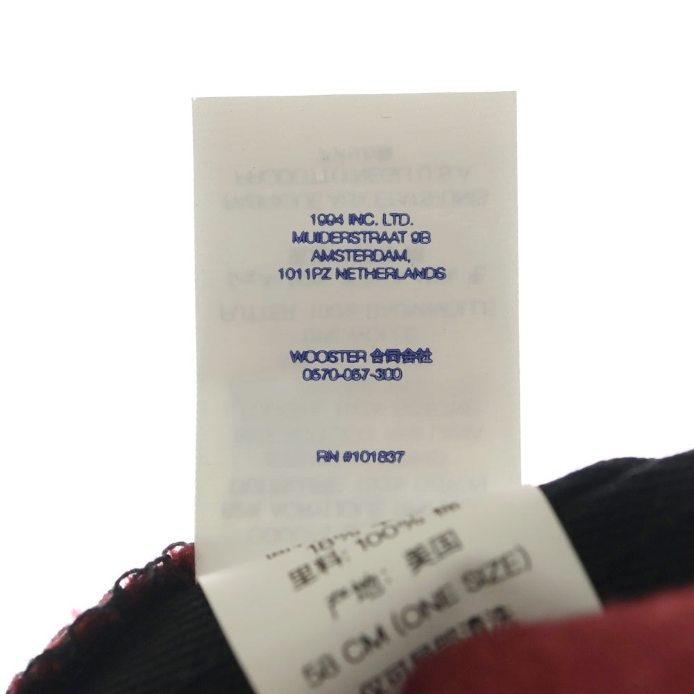 SUPREME(シュプリーム) 23AW Nail Blender Arrow 6-Panel ニール ブレンダー バイカラー キャンプキャップ 帽子 レッド/ベージュ