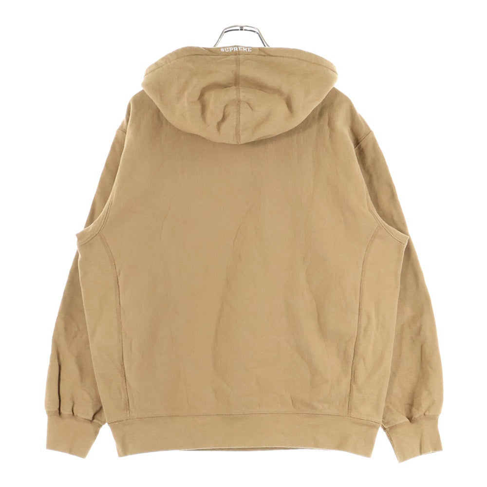 SUPREME(シュプリーム) 21SS ×Swarovski S Logo Hooded Sweatshirt スワロフスキー Sロゴ スウェット プルオーバーパーカー ブラウン