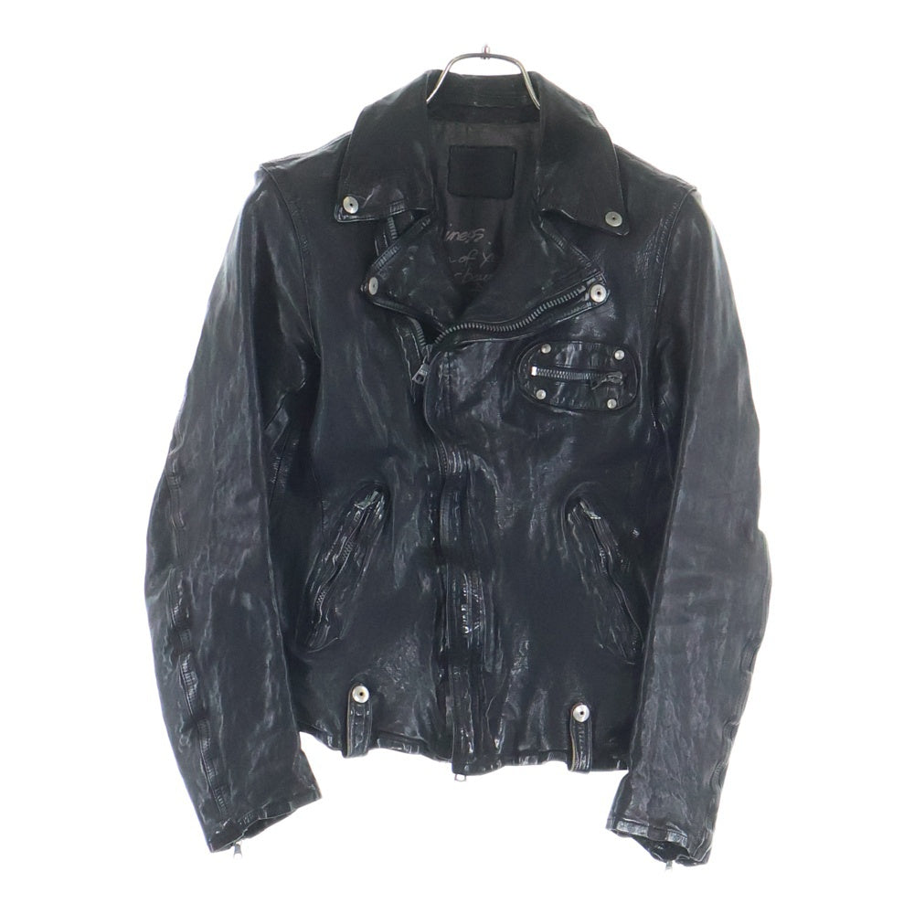 BACK LASH(バックラッシュ) カーフレザー ダブルライダースジャケット
