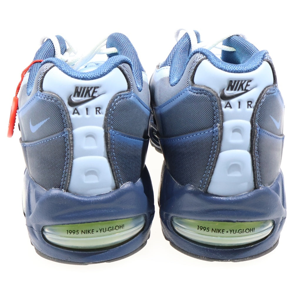 NIKE(ナイキ) ×Yu-Gi-Oh! AIR MUSCLE 95 QS YGO 遊戯王 エアマックス95 ローカットスニーカー ブルー US9.5/27.5cm II7404-400