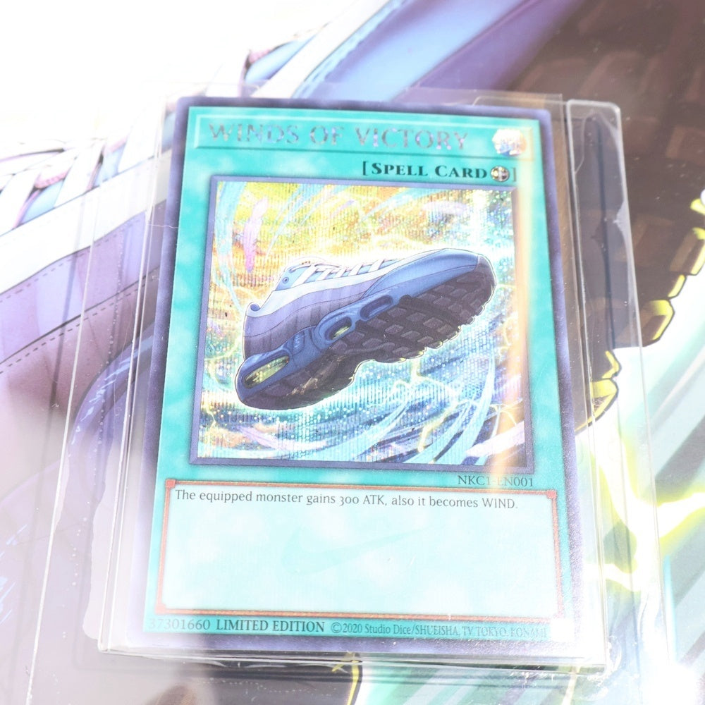 NIKE(ナイキ) ×Yu-Gi-Oh! AIR MUSCLE 95 QS YGO 遊戯王 エアマックス95 ローカットスニーカー ブルー US9.5/27.5cm II7404-400