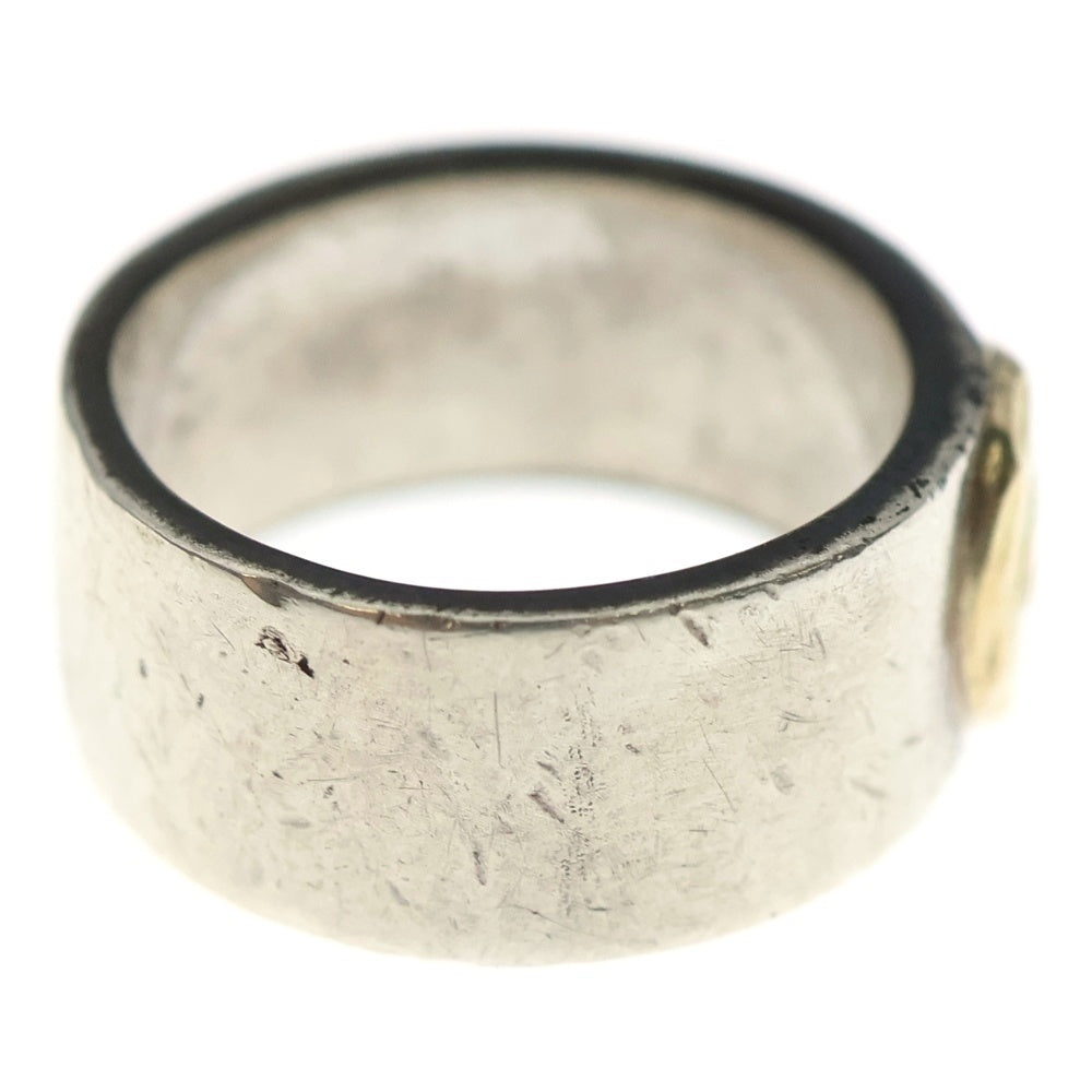 goro's(ゴローズ) 平打ちリング シルバー/ゴールド