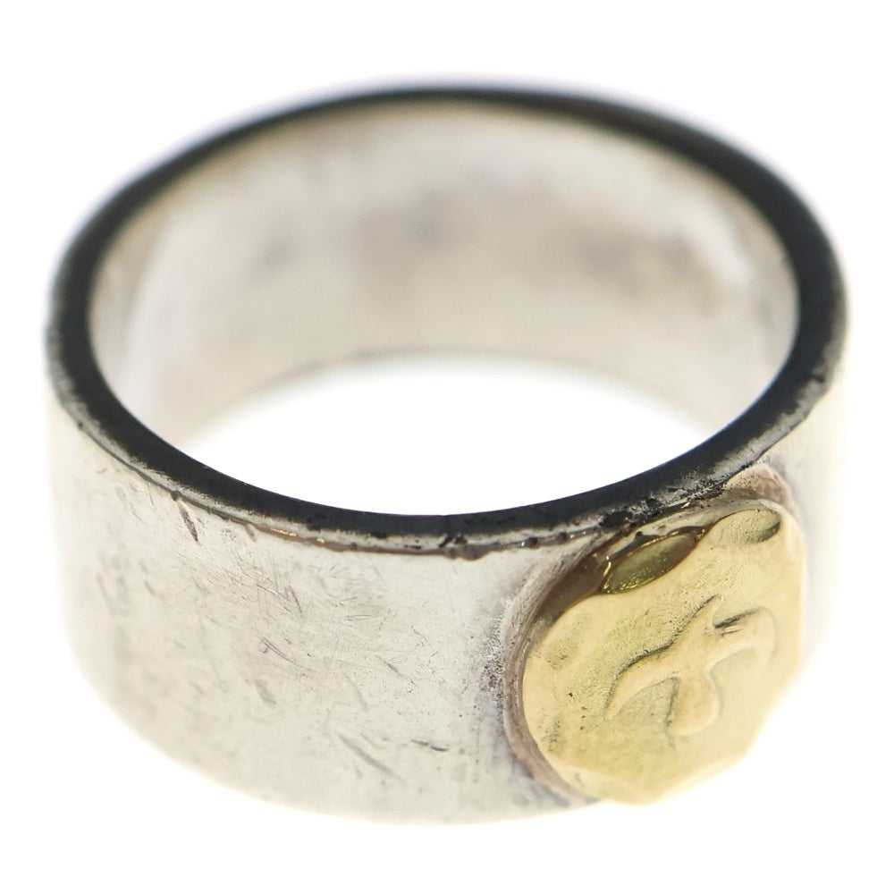 goro's(ゴローズ) 平打ちリング シルバー/ゴールド