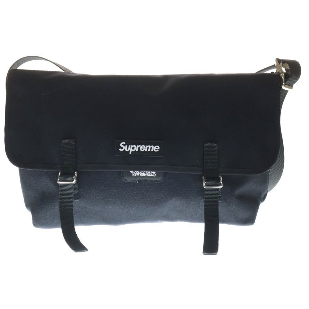 SUPREME(シュプリーム) 20SS De Martin Messenger Bag ディマティーニ メッセンジャー ショルダーバッグ ブラック
