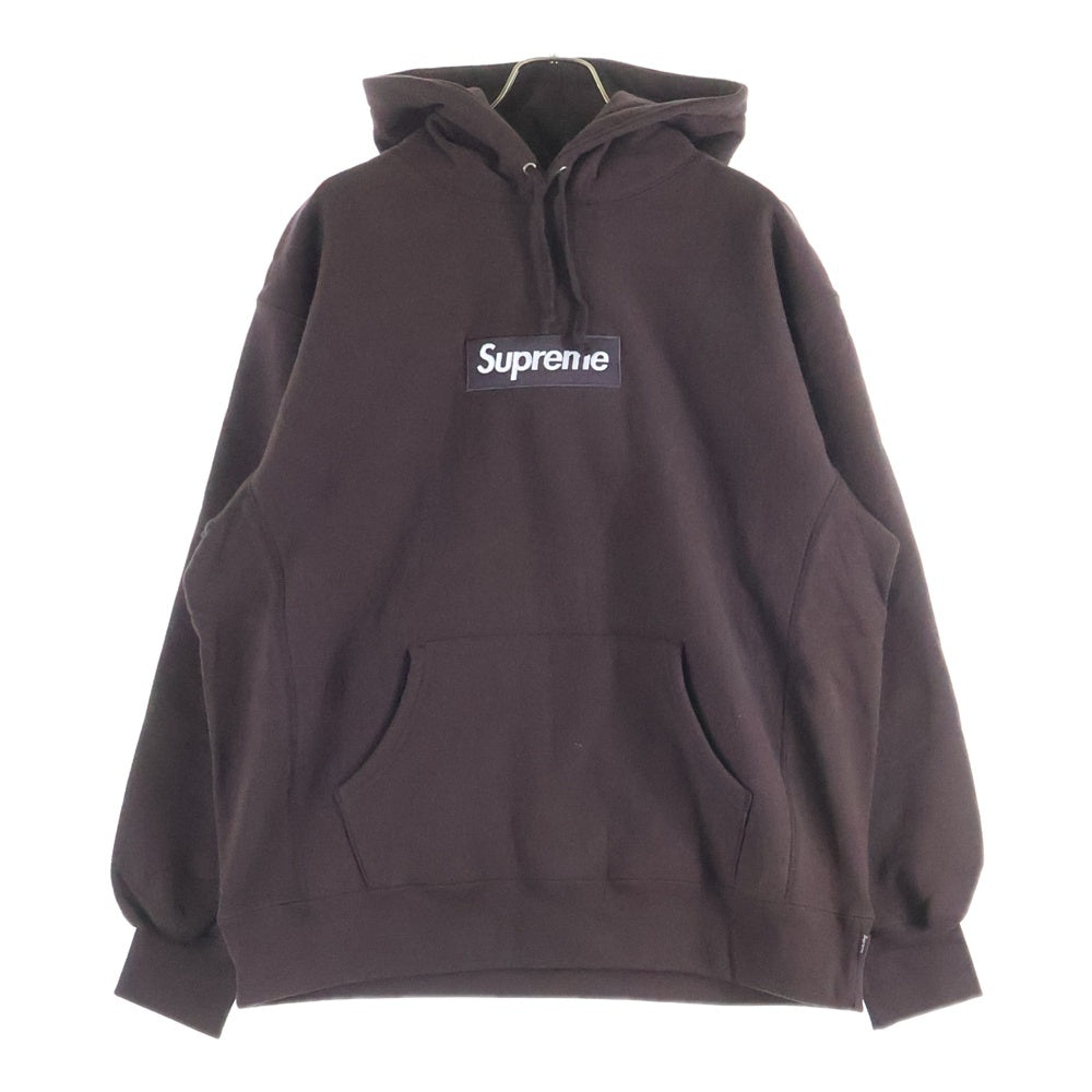 SUPREME(シュプリーム) 21AW Box Logo Hooded Sweatshirt Dark brown ボックスロゴ フーデッド プルオーバー スウェットパーカー ブラウン
