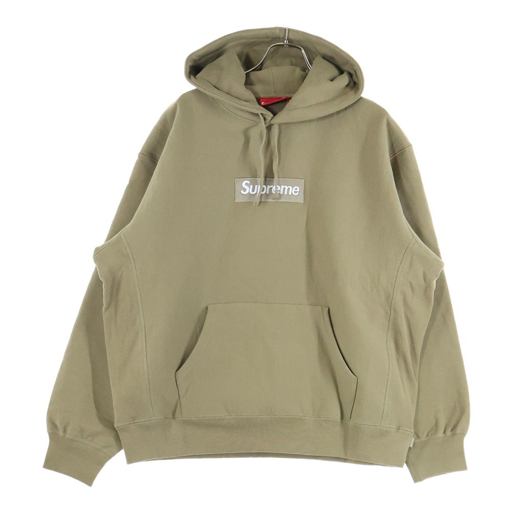 SUPREME(シュプリーム) 23AW Box Logo Hooded Sweatshirt Dark Sand ボックスロゴ フーデッド プルオーバー スウェットパーカー ブラウン