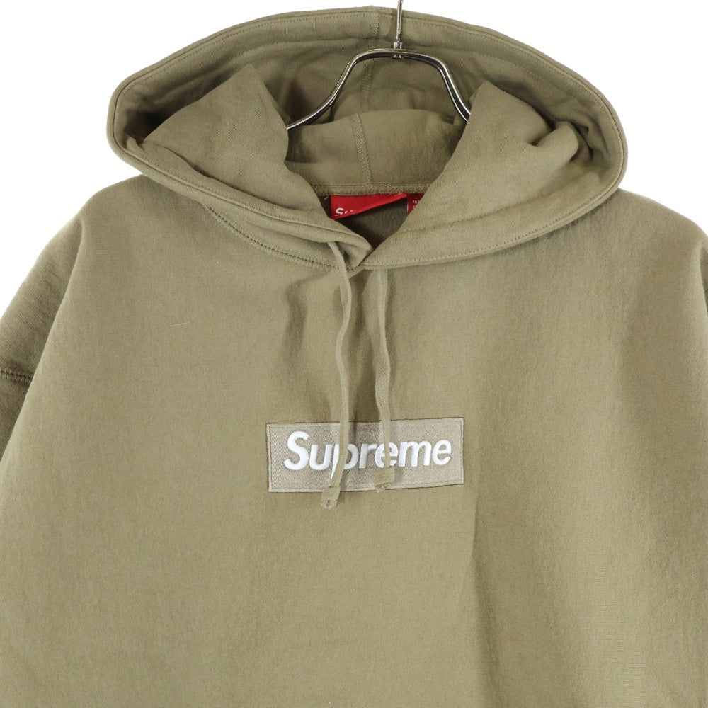 SUPREME(シュプリーム) 23AW Box Logo Hooded Sweatshirt Dark Sand ボックスロゴ フーデッド プルオーバー スウェットパーカー ブラウン