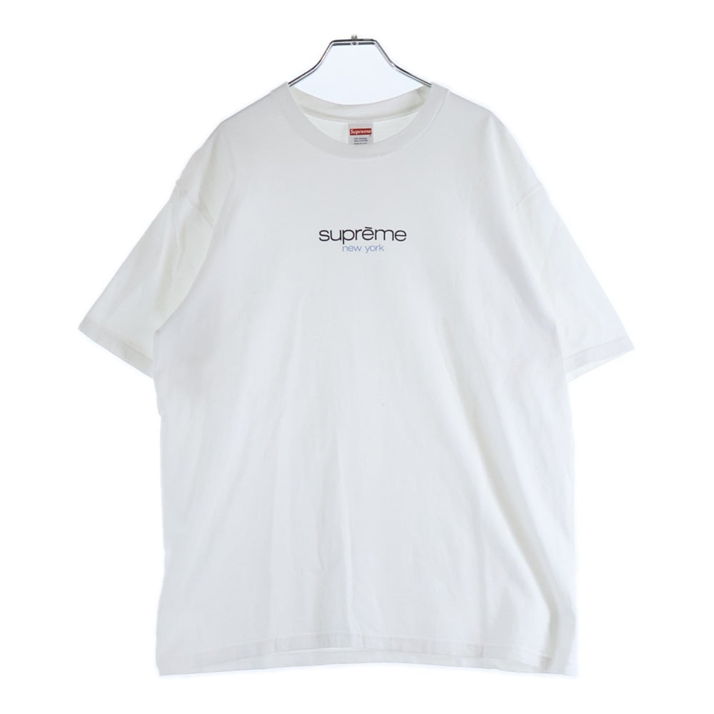 SUPREME(シュプリーム) 22SS Classic Logo Tee クラシックロゴ クルーネック 半袖Tシャツ カットソー ホワイト