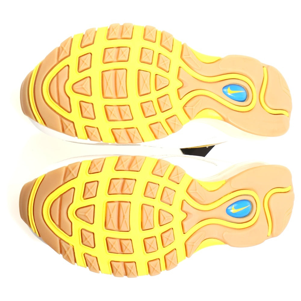 NIKE(ナイキ) ×UNDEFEATED AIR MAX 97 アンディフィーテッド エアマックス メンズローカットスニーカー シューズ ホワイト/ブルー US7.5/25.5cm DC4830-100