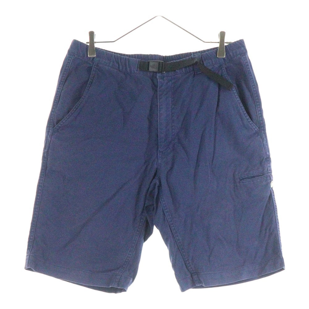 THE NORTH FACE(ザノースフェイス) COTTON TWILL SHORT ジップフライ コットン ツイルショーツ ネイビー NB41225
