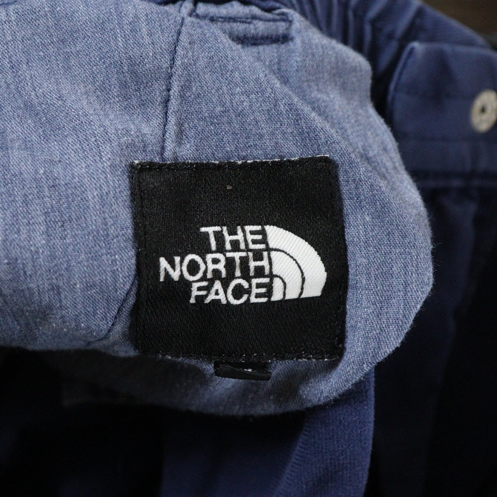 THE NORTH FACE(ザノースフェイス) COTTON TWILL SHORT ジップフライ コットン ツイルショーツ ネイビー NB41225