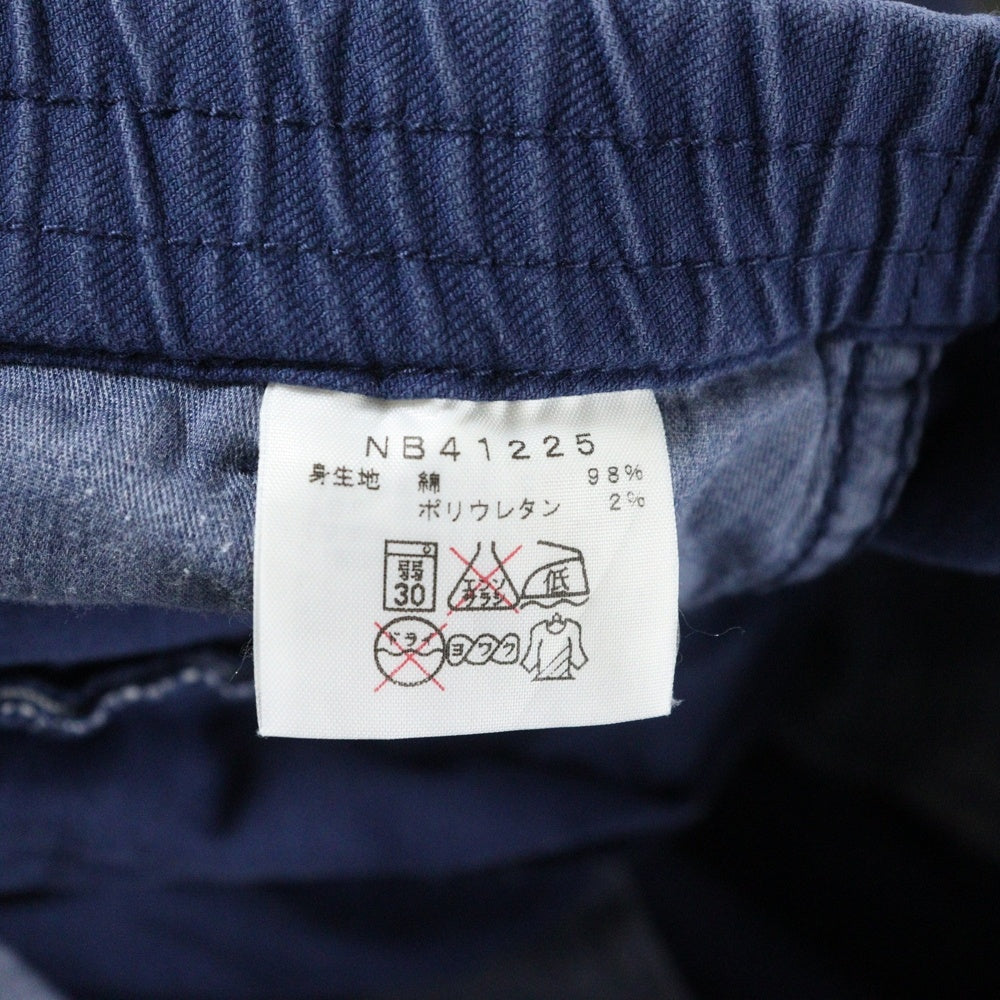 THE NORTH FACE(ザノースフェイス) COTTON TWILL SHORT ジップフライ コットン ツイルショーツ ネイビー NB41225