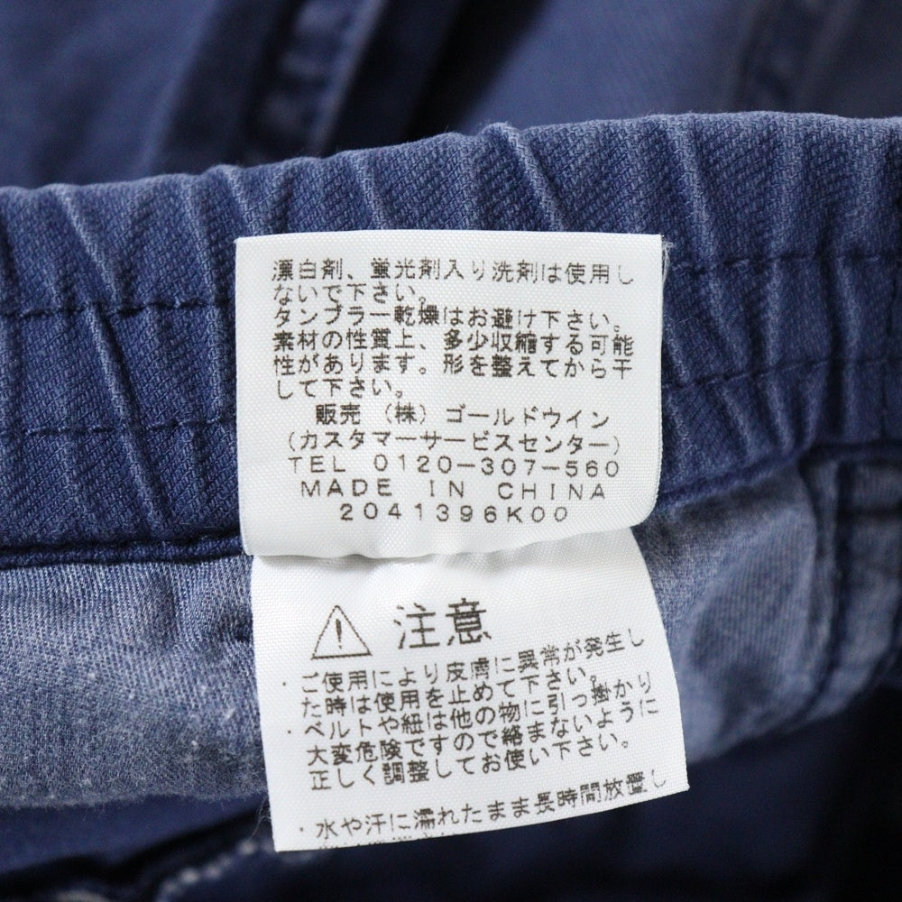 THE NORTH FACE(ザノースフェイス) COTTON TWILL SHORT ジップフライ コットン ツイルショーツ ネイビー NB41225