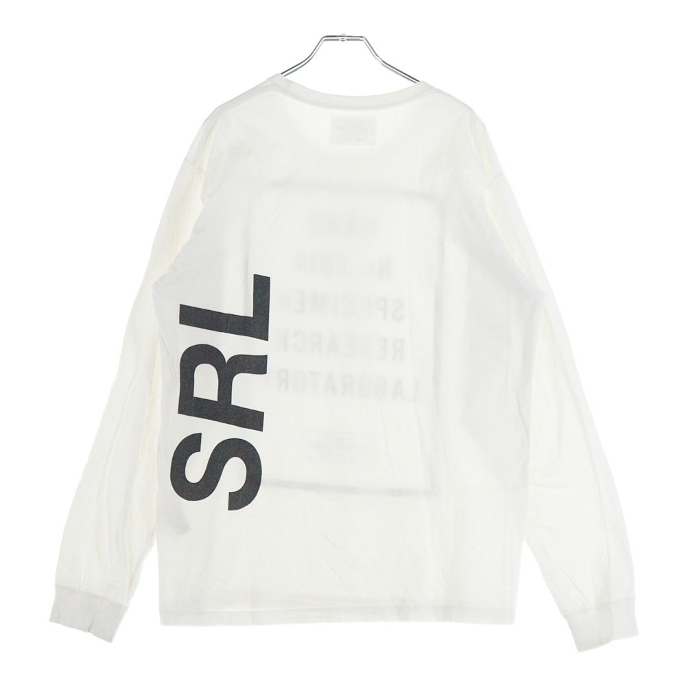 NEIGHBORHOOD(ネイバーフッド) 17SS SRL/C-TEE フロントプリント クルーネック 長袖Tシャツ カットソー ホワイト 171PCNH-ST14S