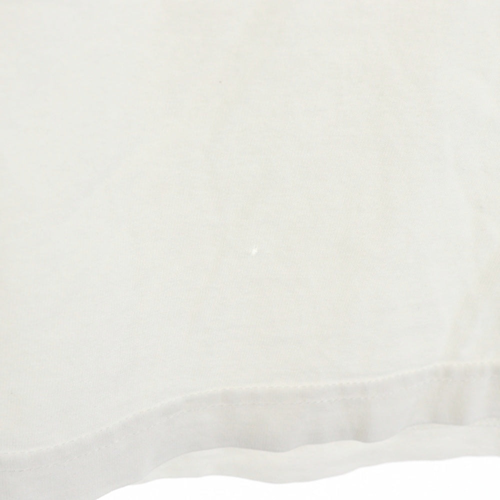 NEIGHBORHOOD(ネイバーフッド) 17SS SRL/C-TEE フロントプリント クルーネック 長袖Tシャツ カットソー ホワイト 171PCNH-ST14S
