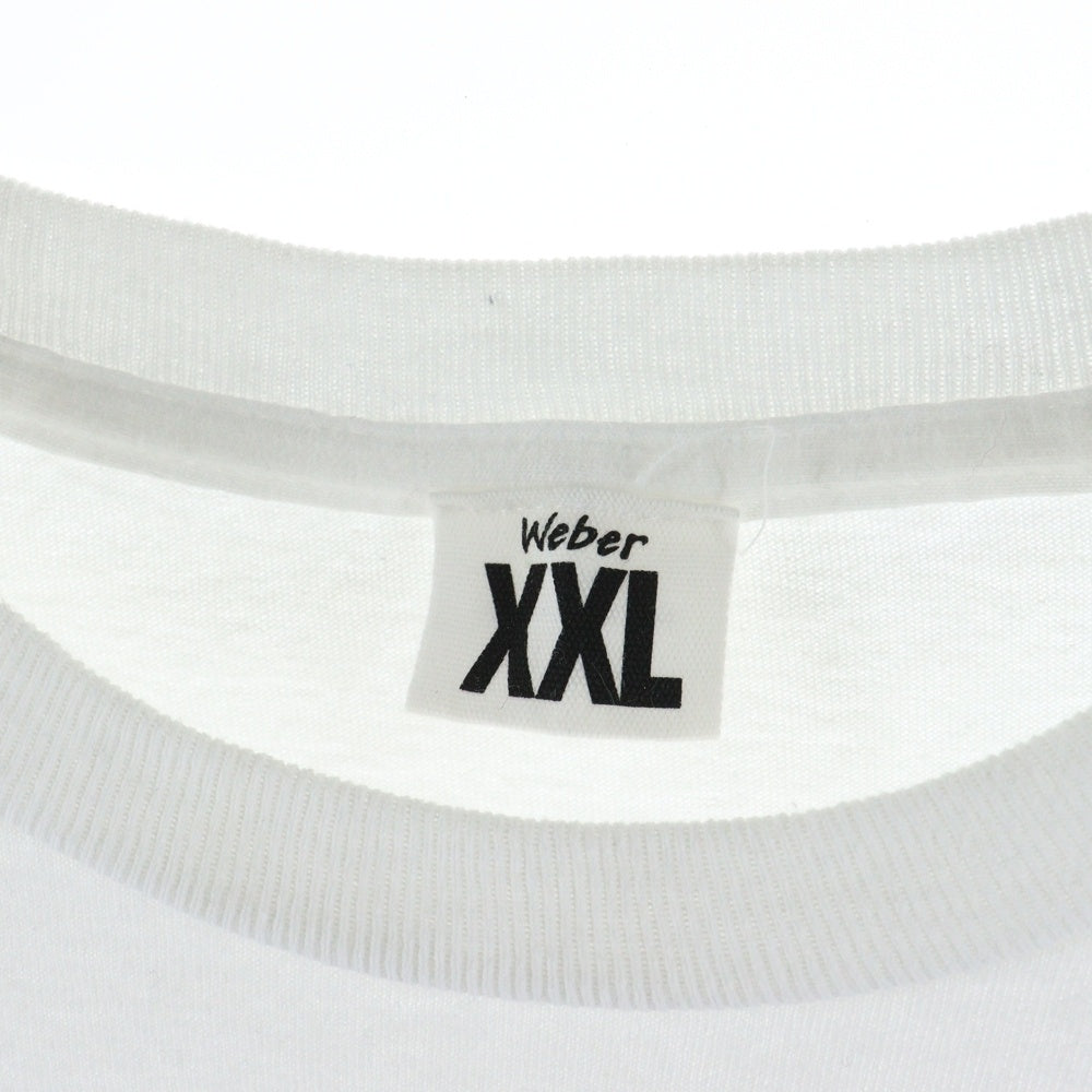 WEBER(ウェーバー) ×I Like Movies フロント プリント半袖Tシャツ カットソー ホワイト