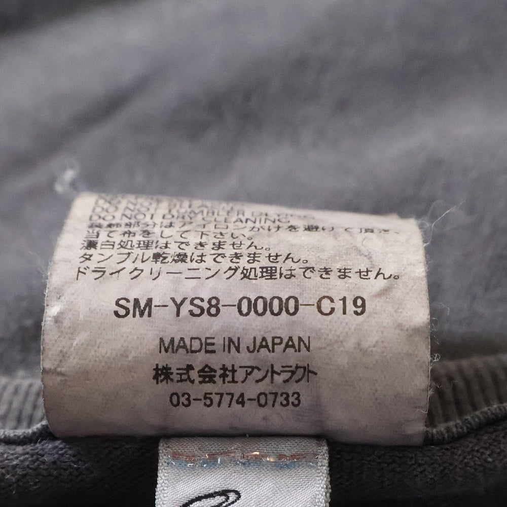 SAINT MICHAEL(セントマイケル) FD-SS TEE FREEDOM フロントプリント 半袖Tシャツ カットソー ブラック